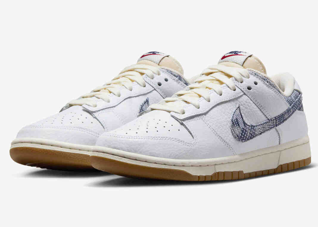 耐克Dunk Low “水洗牛仔布 “的官方照片