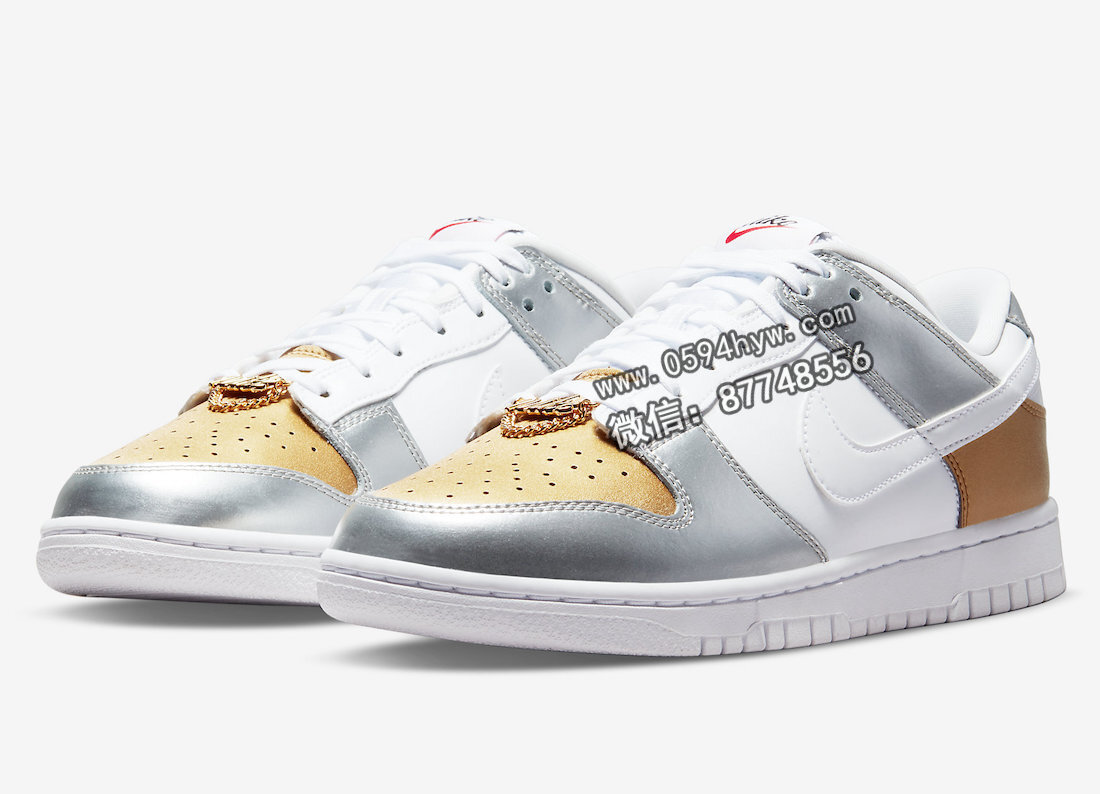 女士专属 NIKE DUNK LOW “金属色”6月1日再度回归，闪耀夺目时尚潮流！