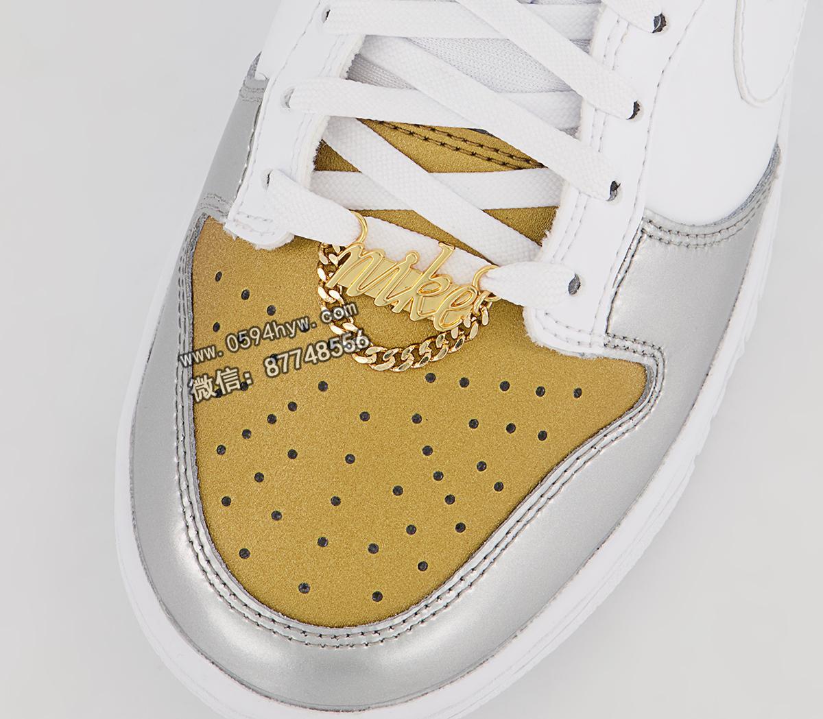 Nike-Dunk-Low-White-Gold-Silver-Red-Release-Date-7-1