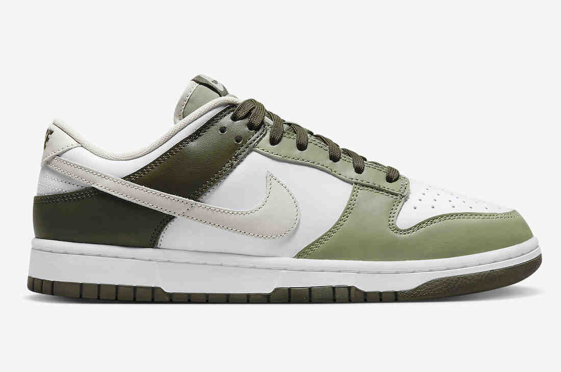 Nike Dunk Low White Olive FN6882-100