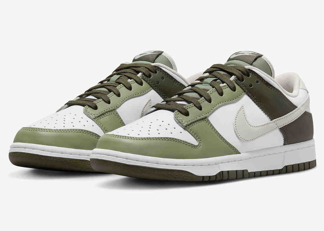 Nike Dunk Low White Olive FN6882-100