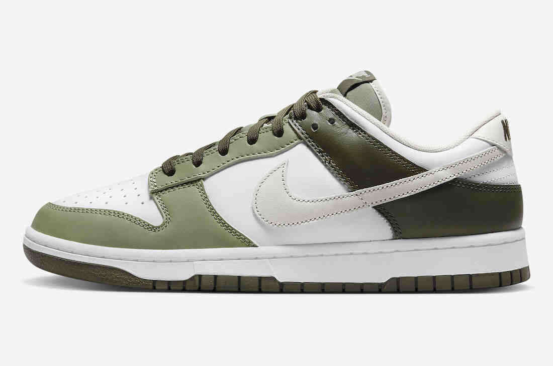 Nike Dunk Low White Olive FN6882-100