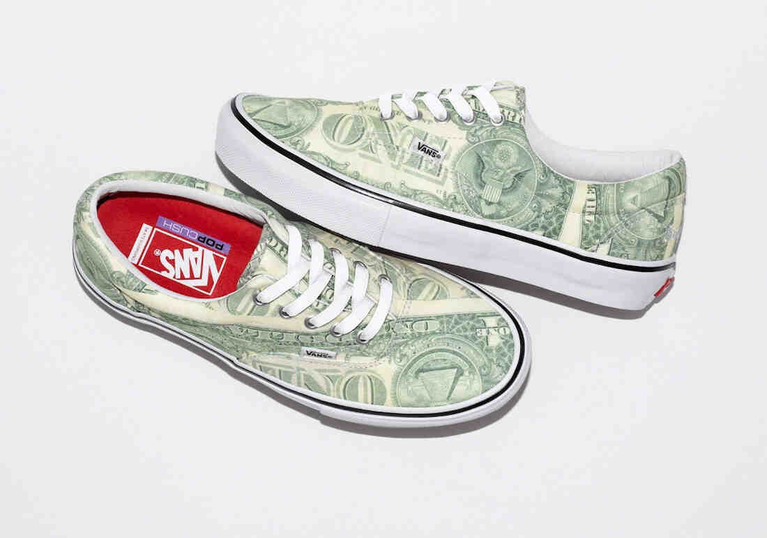 Supreme Vans Era Money