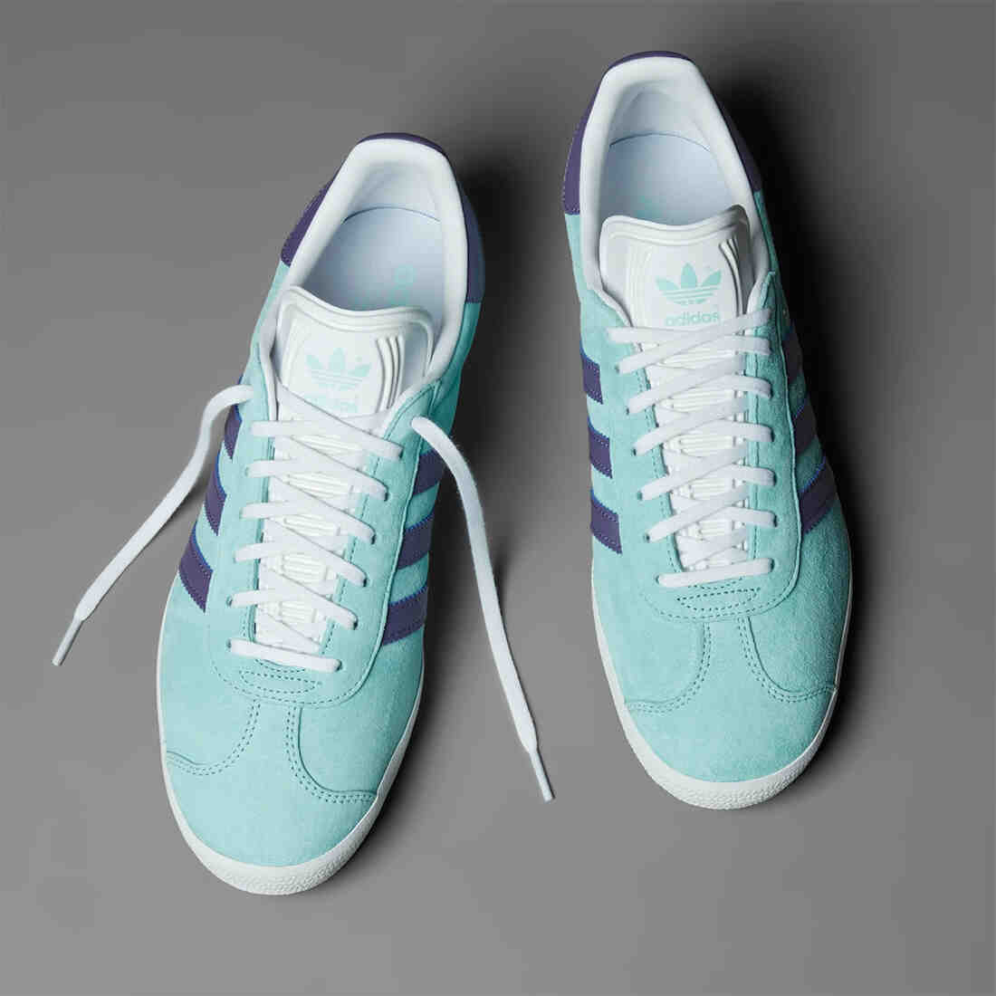 adidas Gazelle Clear Aqua Tech Purple IG0668