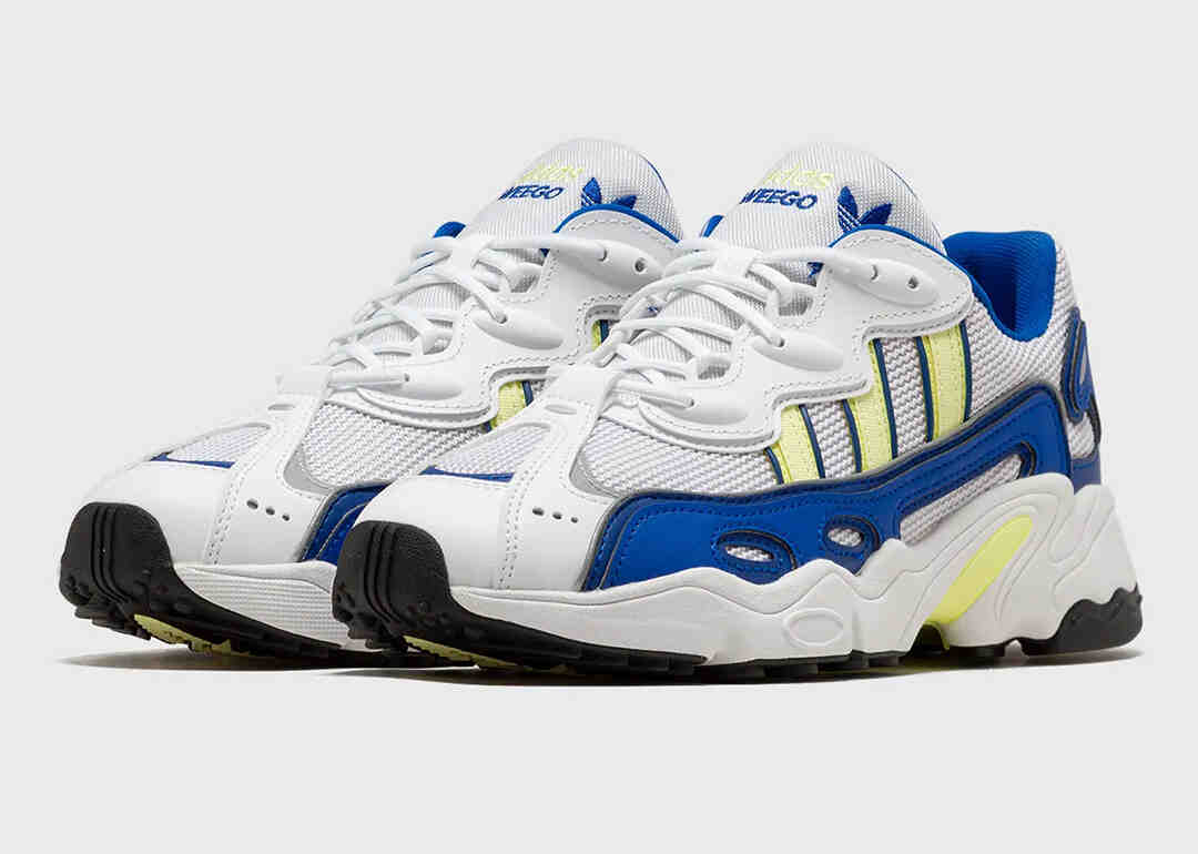 adidas Ozweego 3 OG Footwear White Pulse Yellow Royal Blue IE6998