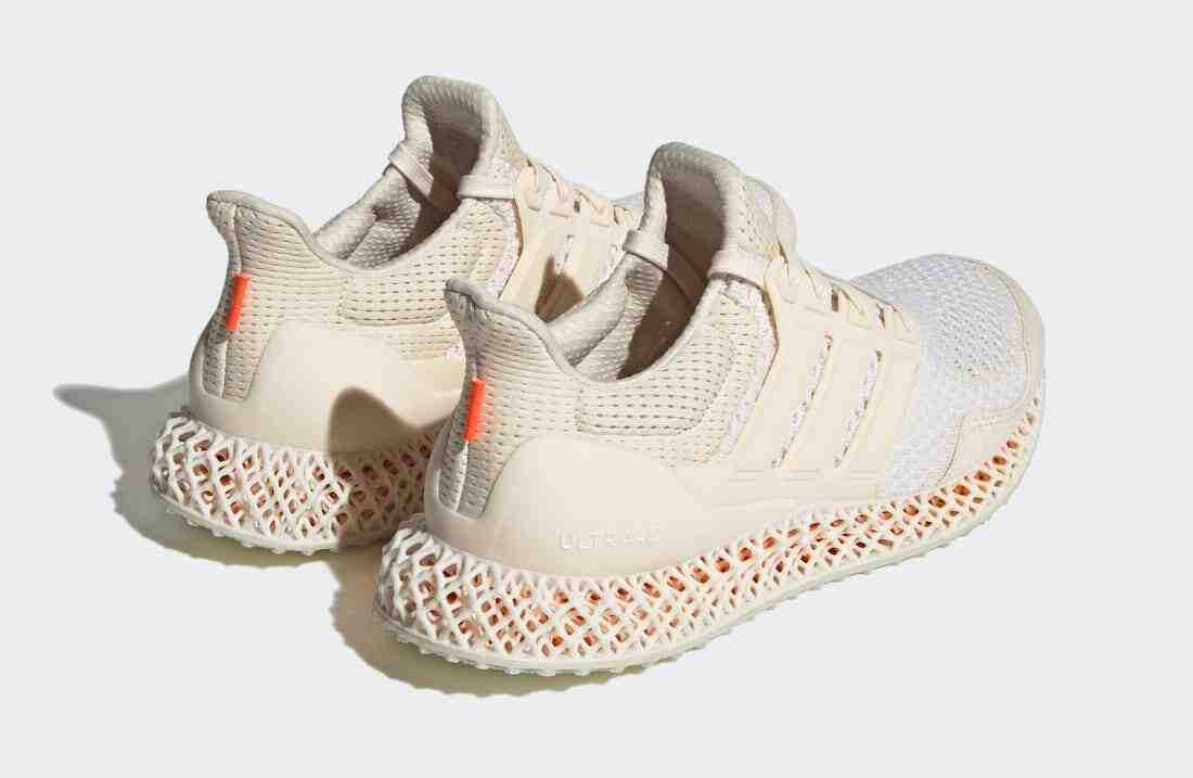 adidas Ultra 4D Wonder White Impact Orange IF0307