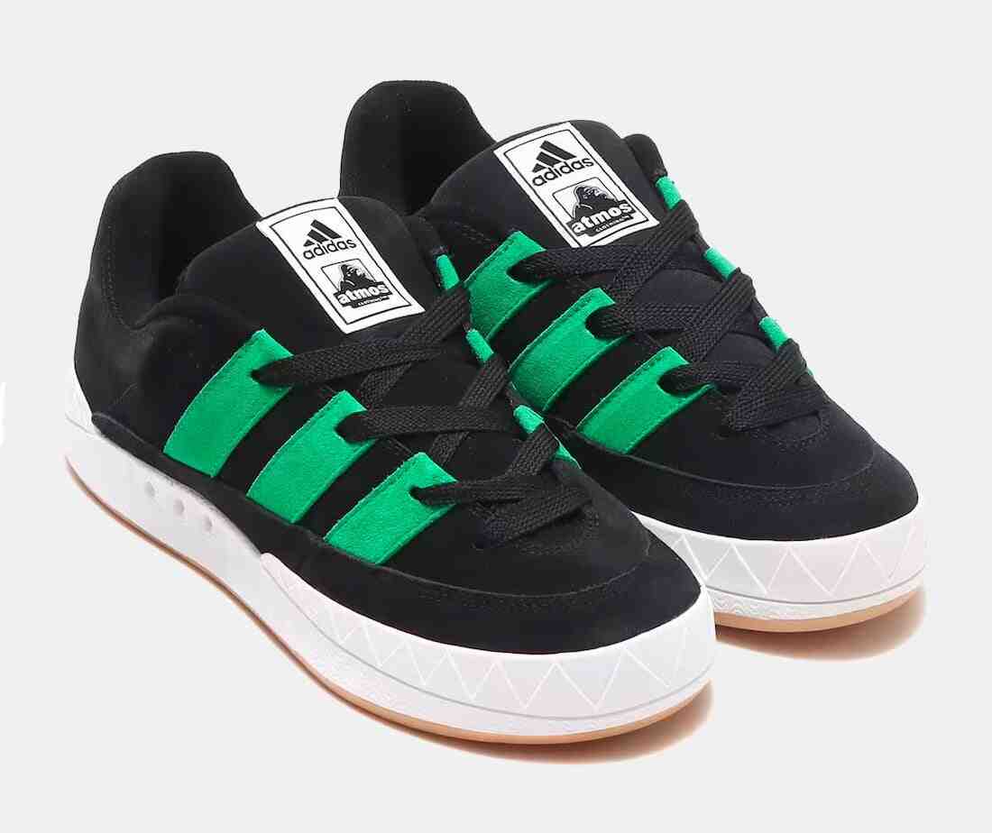 atmos adidas Adimatic Black Green HQ3936