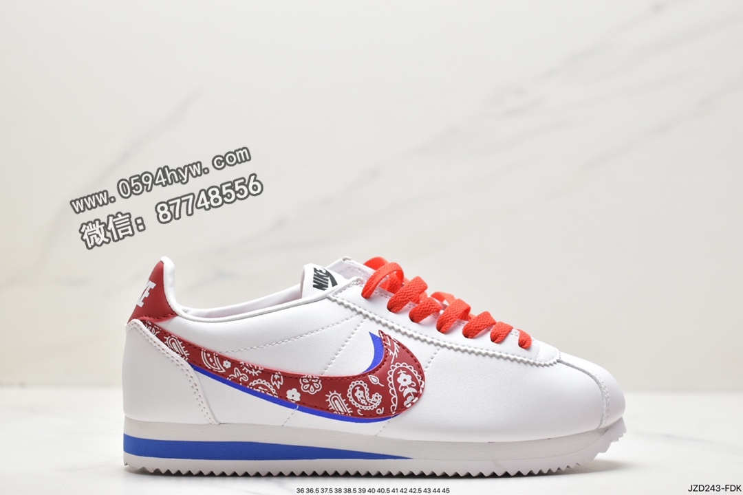 跑步鞋, 腰果花, 耐克, Nike Classic CortesLeather, NIKE, 807471-103