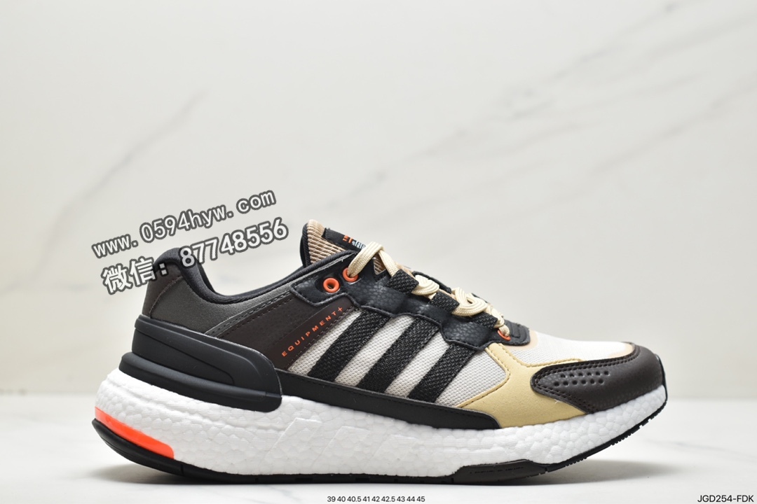 阿迪达斯 Adidas Equipment 10 EM 中性简约 网面透气 缓震耐磨 低帮 休闲跑步鞋 HP2631