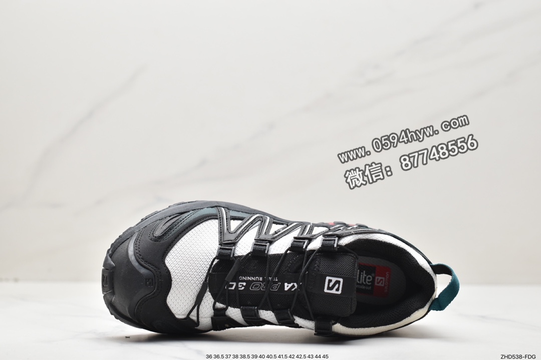 运动鞋, 跑步鞋, Salomon XA PRO 3D ADV, Salomon, EVA, 414677 - 萨洛蒙 Salomon XA PRO 3D ADV 户外越野 防滑耐磨 低帮 跑步鞋 黑色 414677