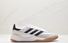 阿迪达斯 adidas originals Copa Nationale 经典休闲 低帮板鞋 男女同款 白灰黑 GW3134