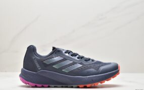 阿迪达斯 Adidas Terrex Agravic Flow 2 耐磨越野 低帮 登山跑步鞋 HR1110