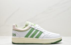 阿迪达斯 adidas neo Hoops 3.0 防滑耐磨 低帮 休闲时尚板鞋 男女同款 GX9773