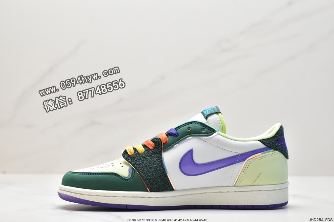 运动鞋, 耐克, 板鞋, 时尚板鞋, 乔丹, Jordan, FD9665-351, Air Jordan 1 Retro Low "Doernbecher", Air Jordan 1, Air Jordan - 乔丹 Air Jordan 1 Retro Low "Doernbecher" 慈善 防滑耐磨 低帮 休闲时尚板鞋 FD9665-351