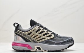 萨洛蒙 Salomon Acs Pro Advanced 潮流户外功能鞋 男女同款 黑灰 紫尾 417525-29