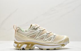 萨洛蒙 SALOMON XT-6系列 Expanse Cottage Core 减震防滑耐磨低帮 户外功能鞋 男女同款 米白色 417414 26