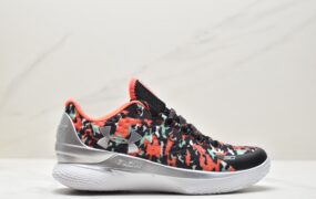 安德玛 Under Armour Curry 1 Low FloTro 库里 耐磨防滑 低帮 实战篮球鞋 男女同款 迷彩 3025632-001