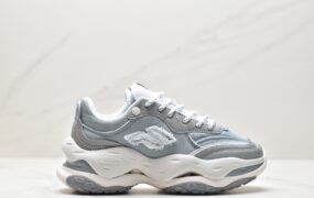 斐乐 Fila Fusion Bianco 2 减震防滑耐磨 低帮 休闲厚底老爹鞋 蓝银灰 T12W311103FWF