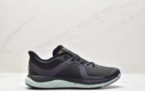 露露乐檬 Lululemon Blissfeel Run 透气减震 防滑耐磨 低帮 休闲跑步鞋 黑紫色 LW9EF3S-0222