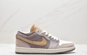 乔丹 Air Jordan 1 Low PRM”Elephant Print” 经典复古 防滑耐磨 低帮 休闲运动篮球鞋 DN1635-200