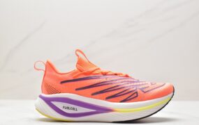 ‮伦⁠百⁠新‬ New Balance FuelCell RC Elite V2″Violet ” 休闲透气 防滑减震‮轻⁠超‬‮⁠ 帮⁠低 ‬‮‬动‮跑⁠慢‬鞋 橙白 MRCELCD3