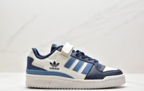 阿迪达斯 adidas originals FORUM 84w 透气轻便 低帮板鞋男女同款 深藏青蓝 GX2162