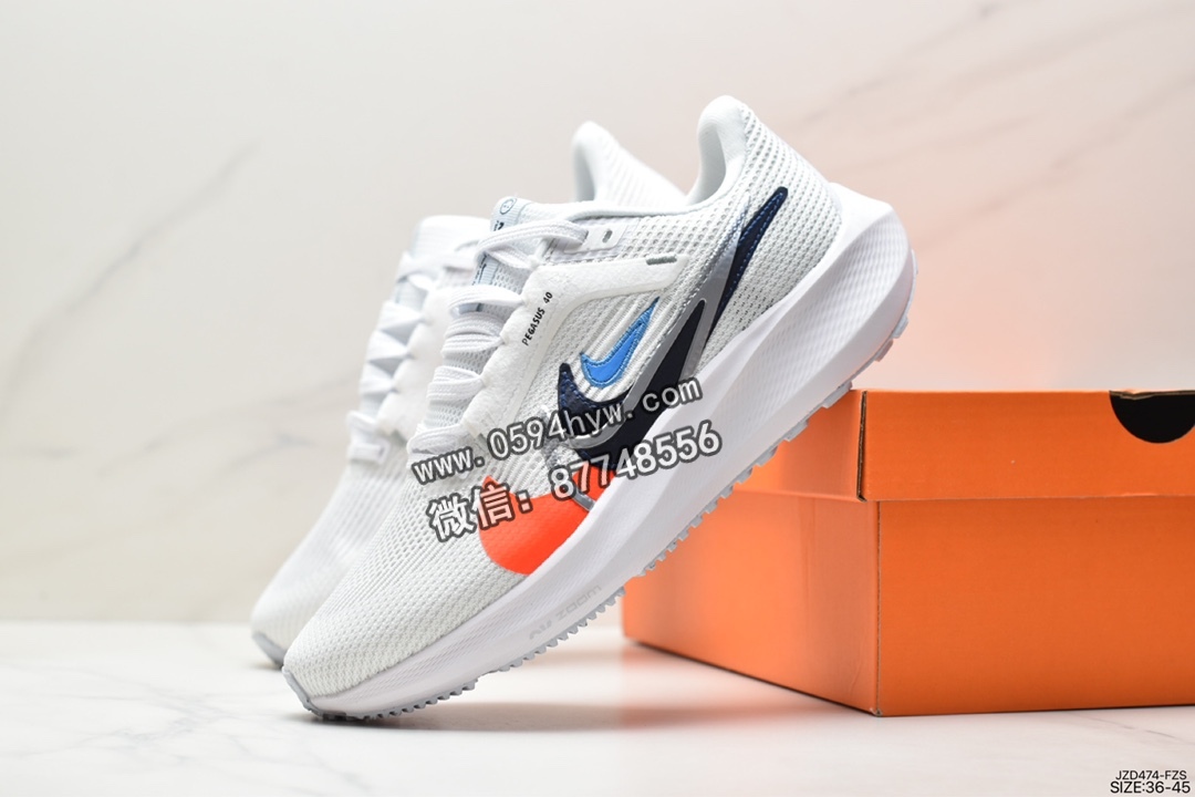 跑步鞋, Zoom, Swoosh, Pegasus, Nike Air Zoom Pegasus 40, Nike Air Zoom Pegasus, Nike Air, FB7179-001, Air Zoom - 耐克 Nike Air Zoom Pegasus 40 减震耐磨透气 低帮 休闲跑步鞋 白彩 FB7179-001