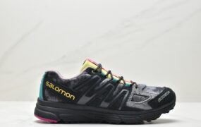 萨洛蒙 Bodega x Salomon X-Mission 4 Suede 潮流休闲户外功能鞋 男女同款 黑色 417145
