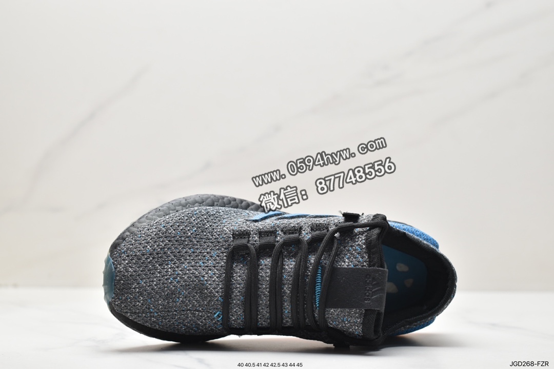 阿迪达斯, 运动鞋, 跑步鞋, Pure Boost, Boost, B37783, adidas Pure Boost 2017 Pure Boost, Adidas - 阿迪达斯 adidas Pure Boost 2017 Pure Boost 防滑耐磨减震 低帮 跑步鞋 男女同款 黑蓝 B37783