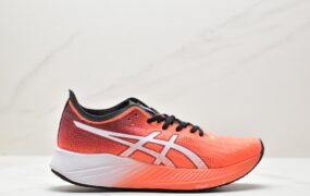 亚瑟士 Asics Magic Speed 1.0 防滑耐磨减震 低帮 休闲跑步鞋 女款 红色 2E 1011B393DX