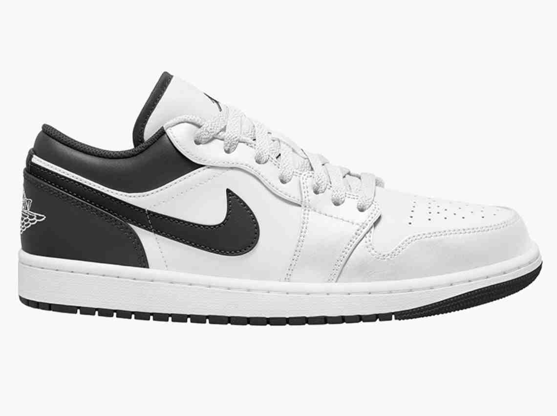 Air Jordan 1 Low White Black 553558-132