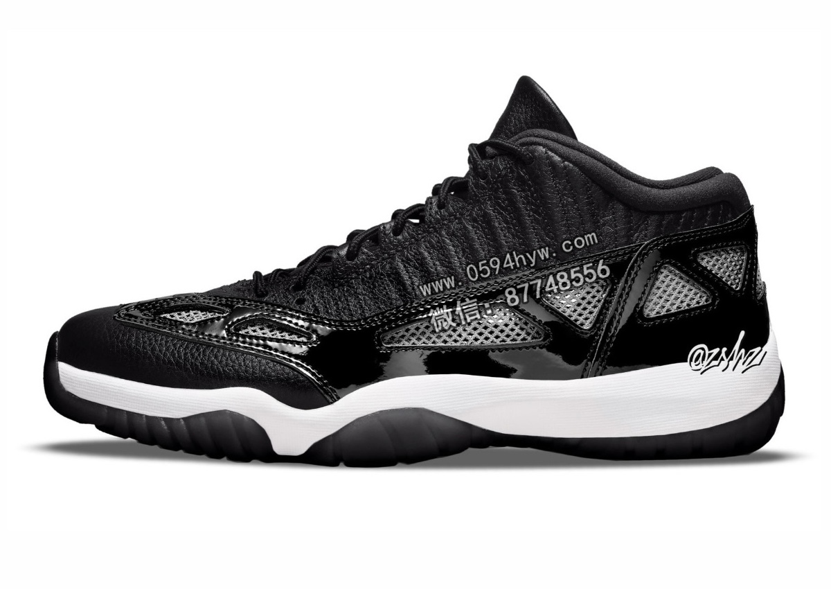 Air-Jordan-11-Low-IE-Black-White-919712-001-Release-Info