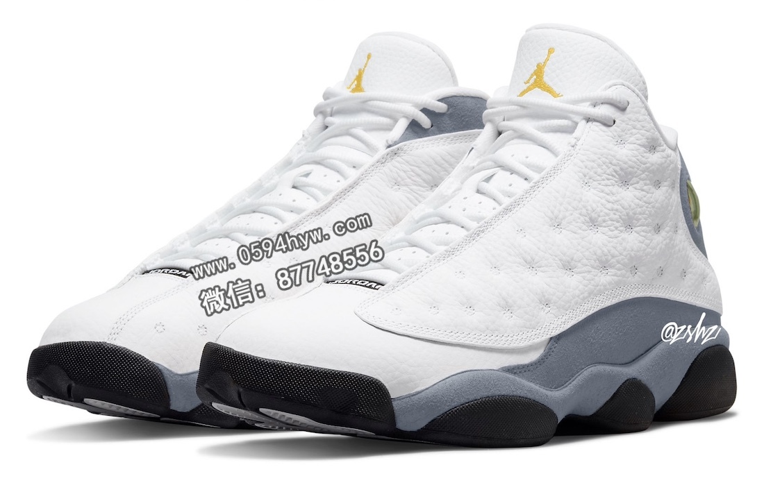 2024春季发布！Air Jordan 13 “蓝灰”鞋款震撼登场