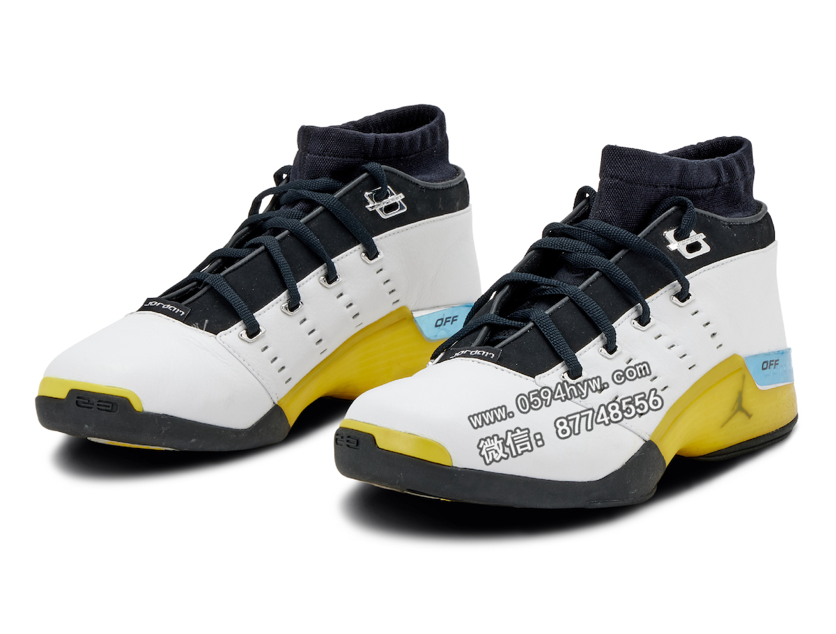 2月10日再度登场！Air Jordan 17 Low “Lightning” 闪电配色鞋款震撼回归