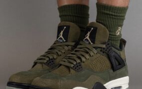 Air Jordan 4 Craft “Medium Olive” 系列全新真脚照曝光