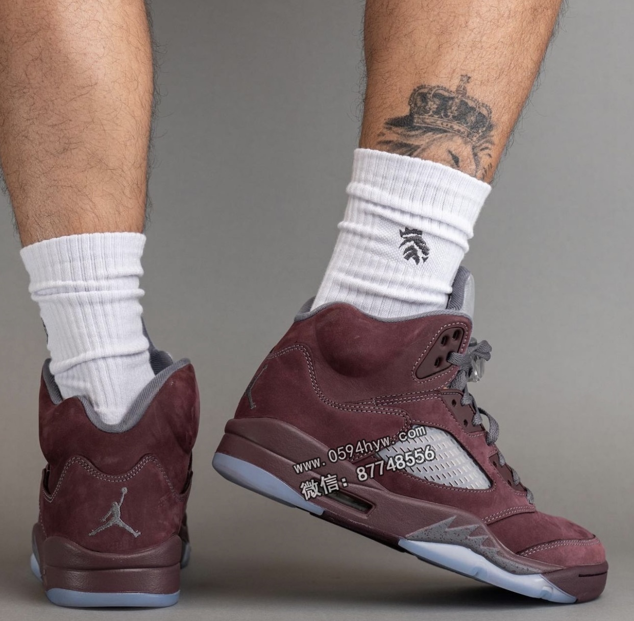 Air-Jordan-5-Burgundy-DZ4131-600-On-Feet-7