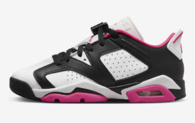 Air Jordan 6低帮 GS“Fierce Pink”正式发布，官方照片首次曝光