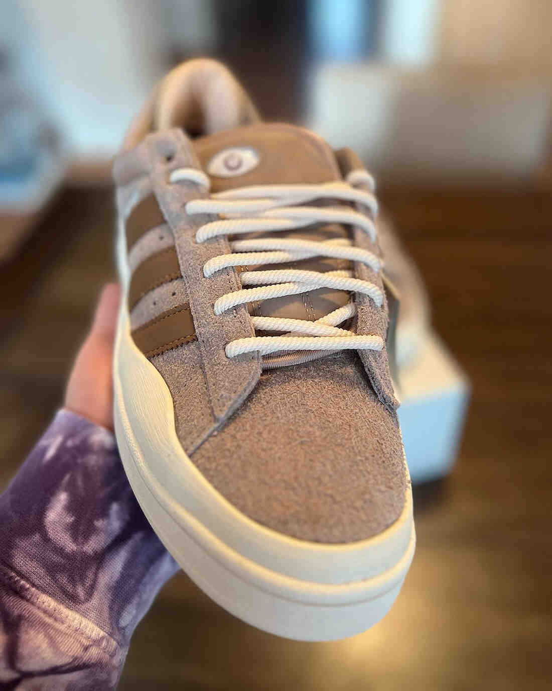 Bad Bunny adidas Campus Brown Sample