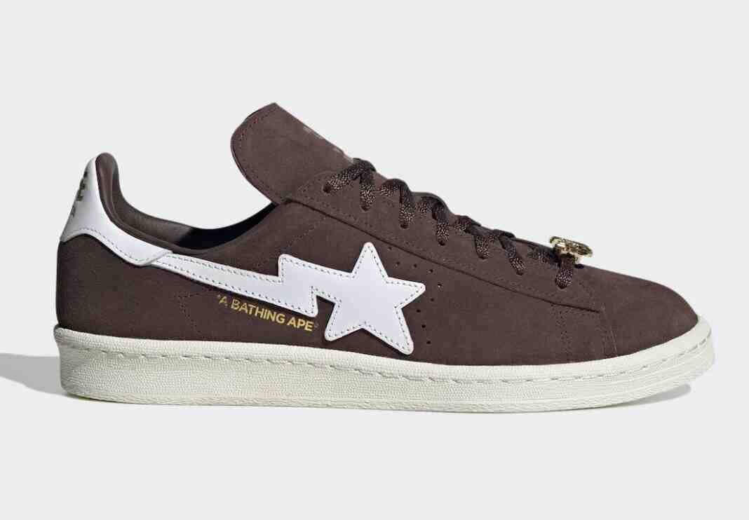 Bape x adidas Campus 80s “Brown” 7月1日发布