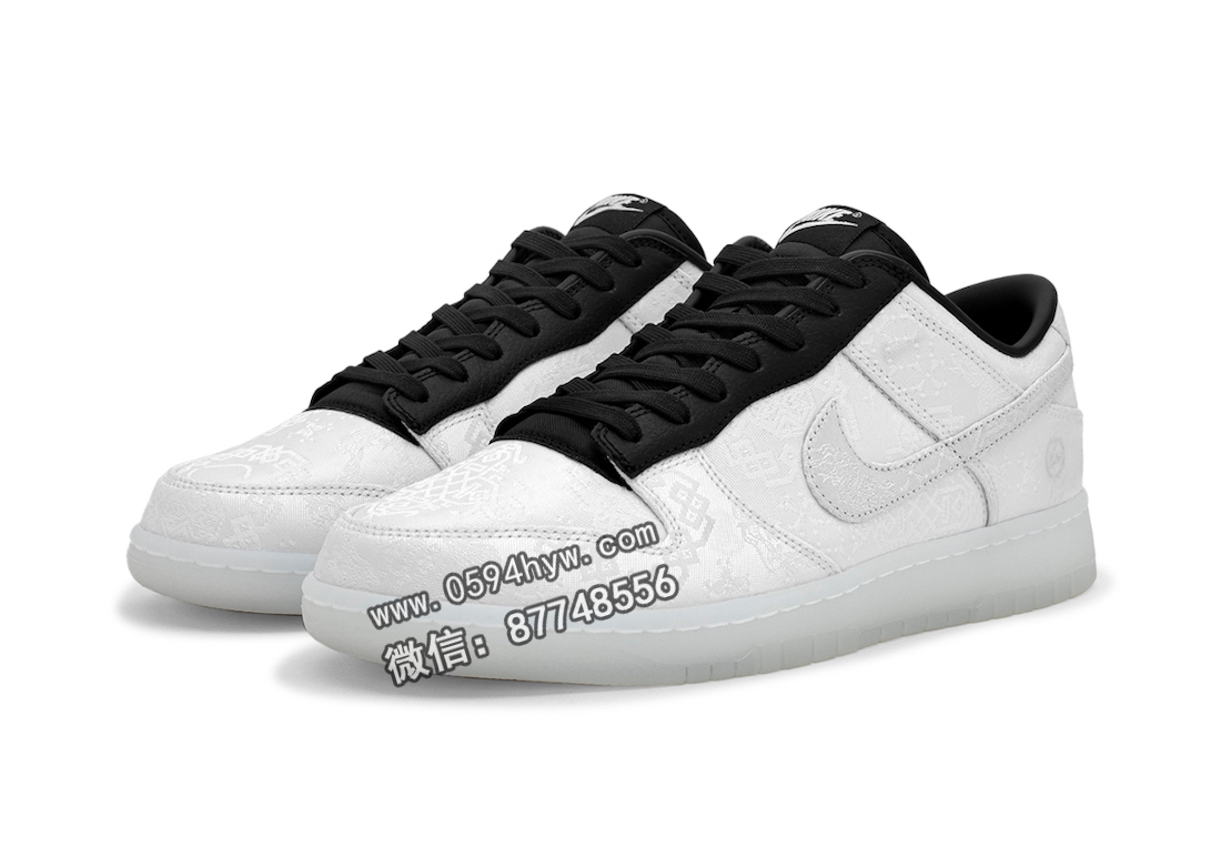 Nike Dunk Low, Nike Dunk, NIKE, FN0315-110, Dunk Low, Dunk, Clot x Fragment x Nike Dunk Low, CLOT