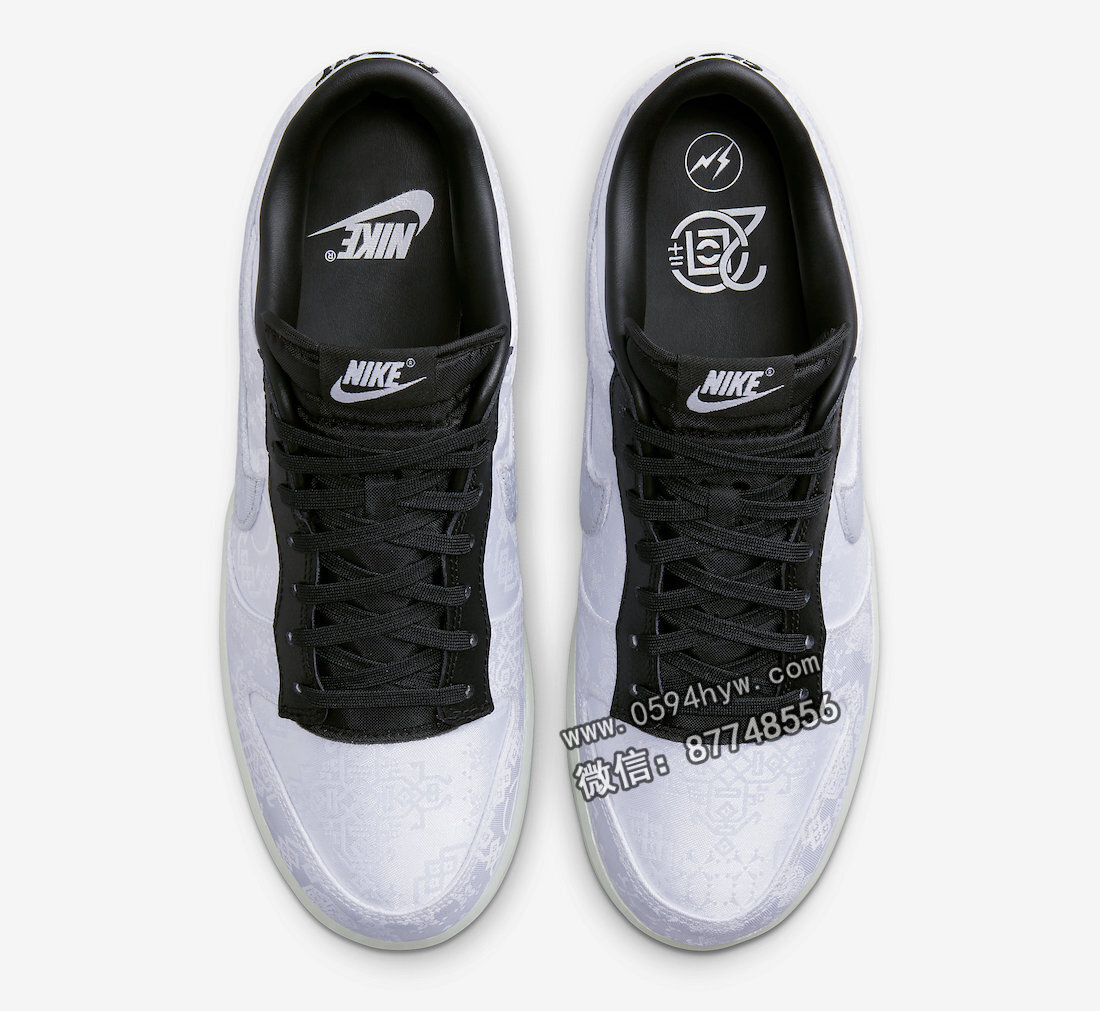 Nike Dunk Low, Nike Dunk, NIKE, FN0315-110, Dunk Low, Dunk, Clot x Fragment x Nike Dunk Low, CLOT