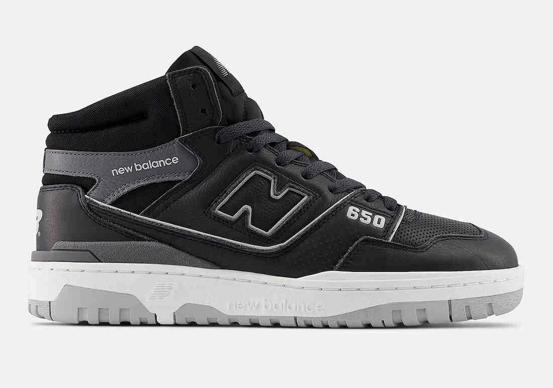 New Balance 650 Black Grey BB650RVB Release Date