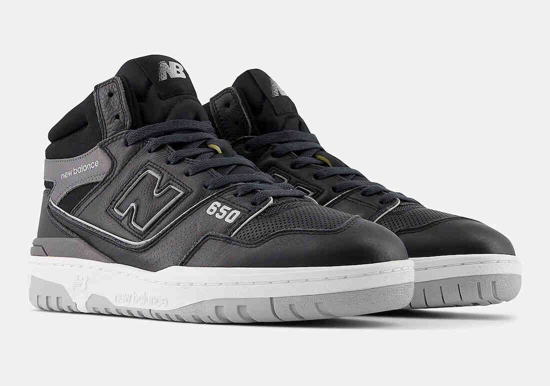 New Balance 650 Black Grey BB650RVB