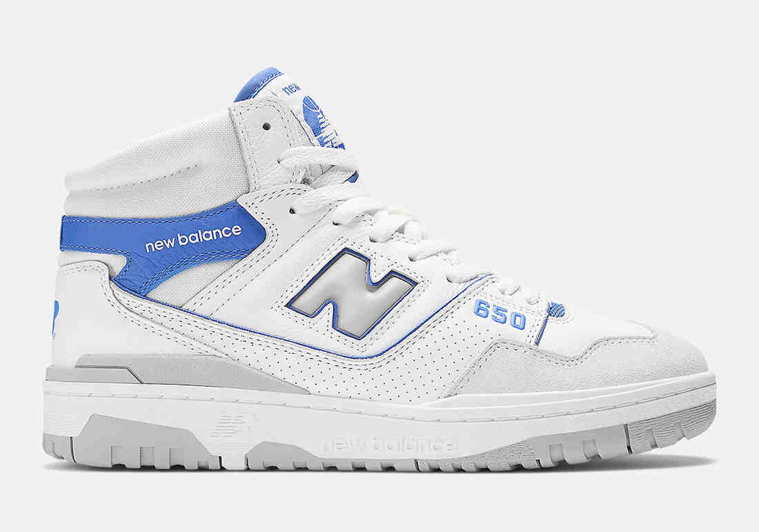 New Balance 650 White Marine Blue Angora BB650RWI