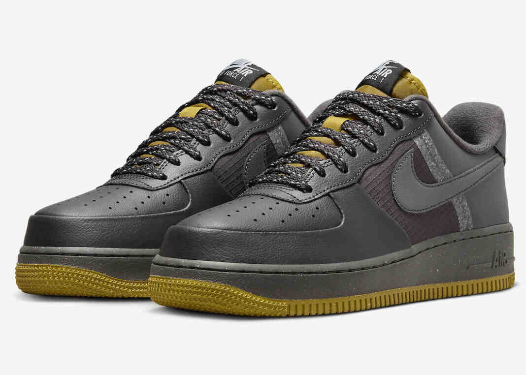 这款Nike Air Force 1 Low “Medium Ash”为2023年冬季做好准备