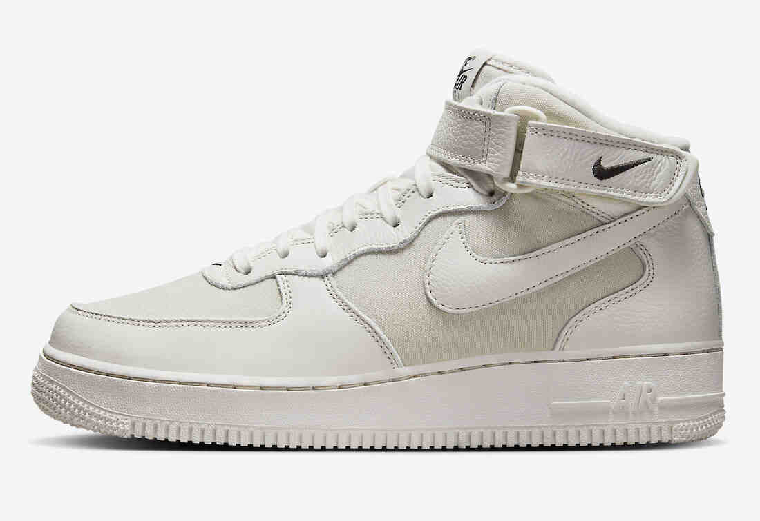 Nike Air Force 1 Mid Light Bone FB2036-101 Release Date