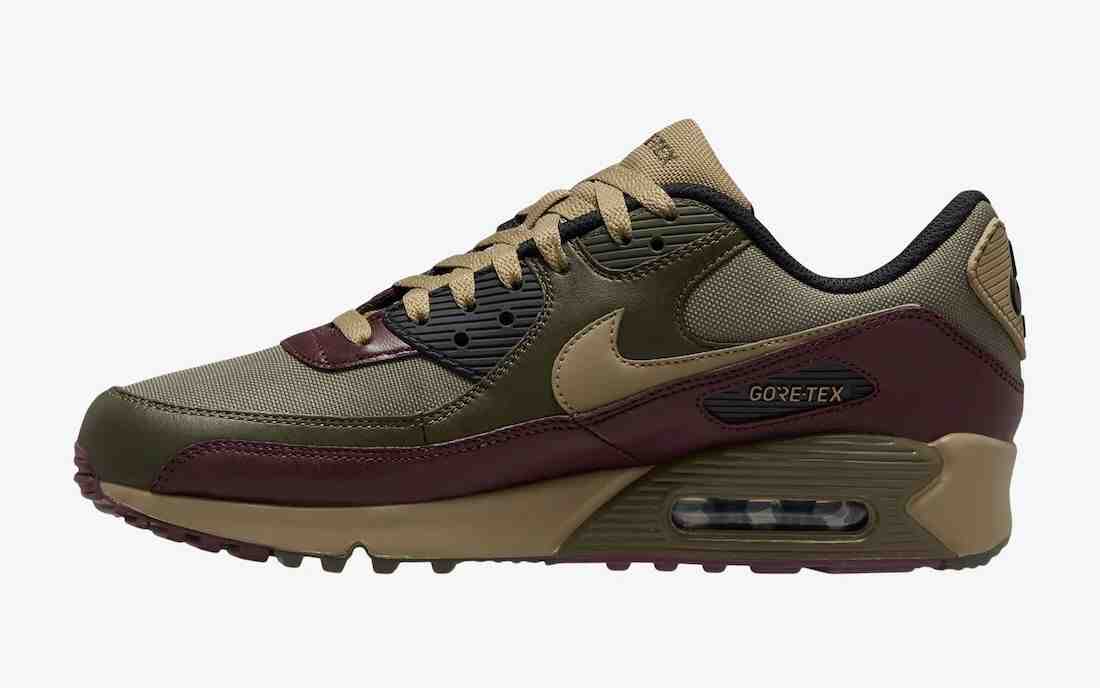 Nike Air Max 90 Gore-Tex Medium Olive Cargo Khaki FD5810-200