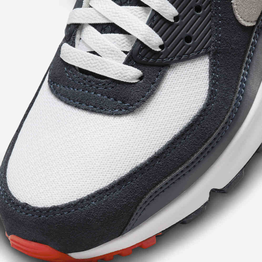 Nike Air Max 90 White Navy Crimson DM0029-400