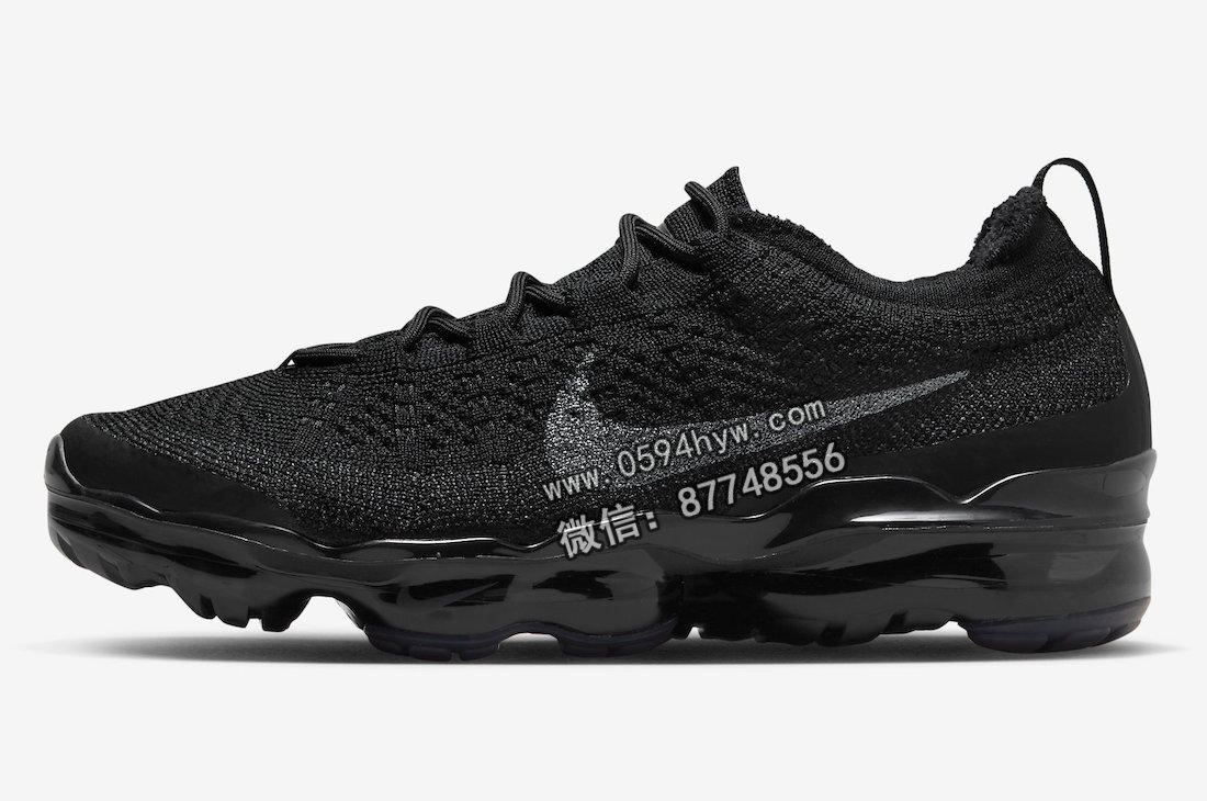 黑色主宰时尚舞台，全新Nike Air VaporMax 2023 Flyknit震撼登场