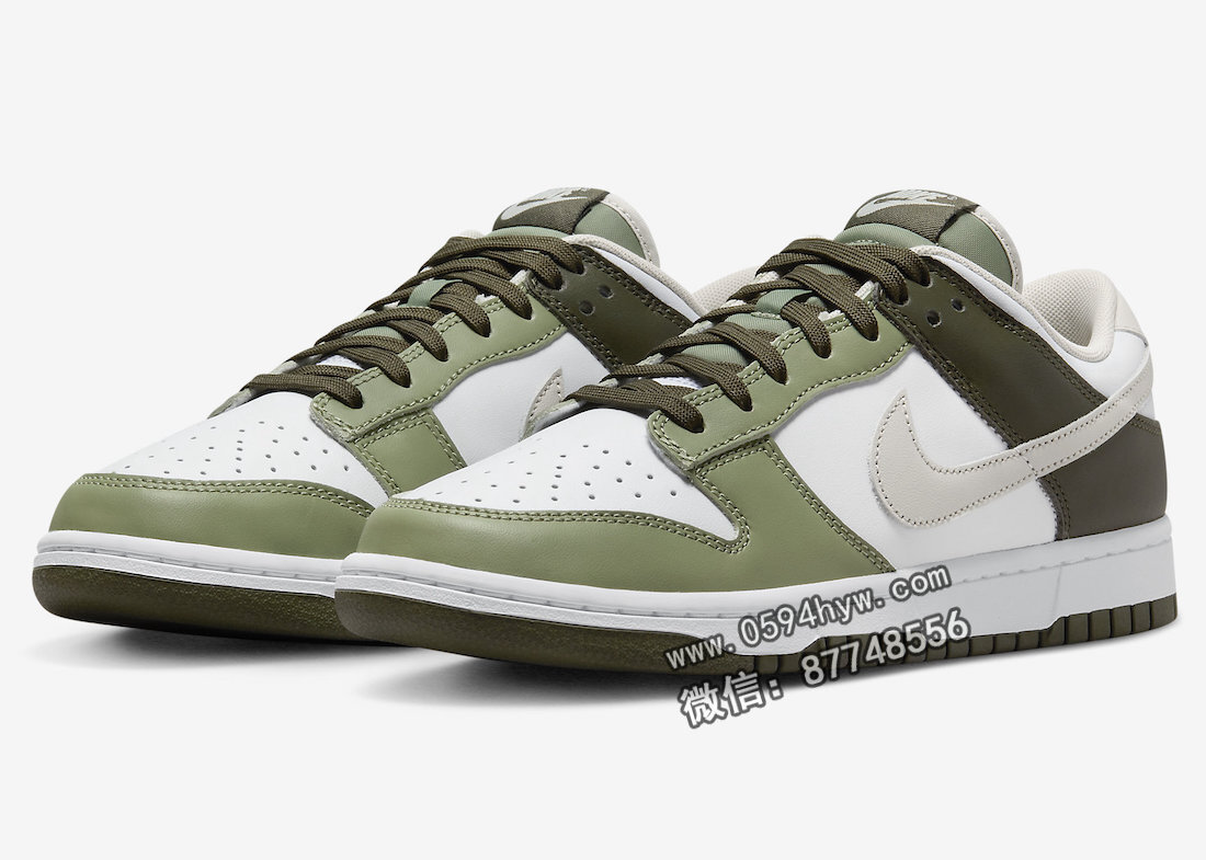 NIKE DUNK LOW “OIL GREEN”鞋款震撼亮相，步履间展现时尚风采